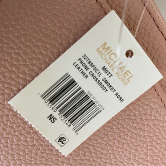 New Michael Kors pebble leather wallet crossbody bag - Picture 8 of 13